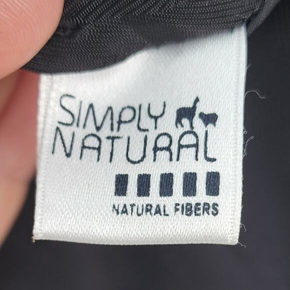 Simply Natural Design Alpaca Wool Blend Full Zip  Dark Grey XL - Picture 8 of 10
